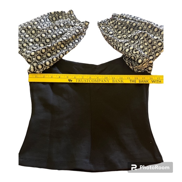 Badgley Mischka b/w top - Picture 5 of 13